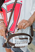 Football Clear Shoulder Bag