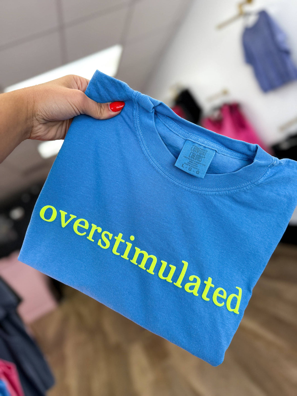 Overstimulated Tee